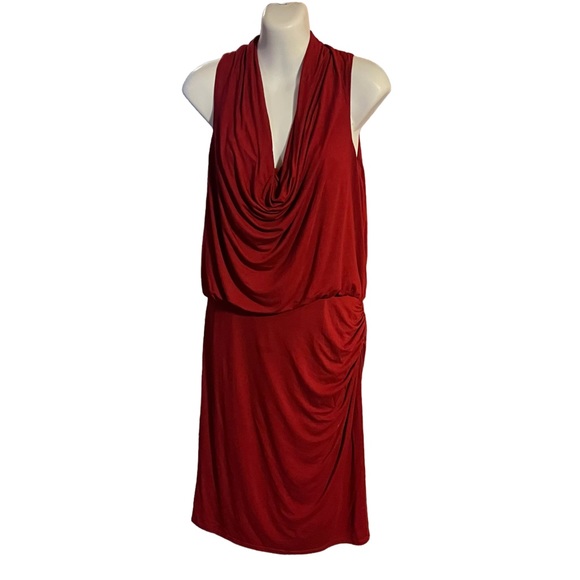 Lauren Ralph Lauren Dresses & Skirts - Lauren Ralph Lauren Maroon Sleeveless Bodycon Dress Size 4